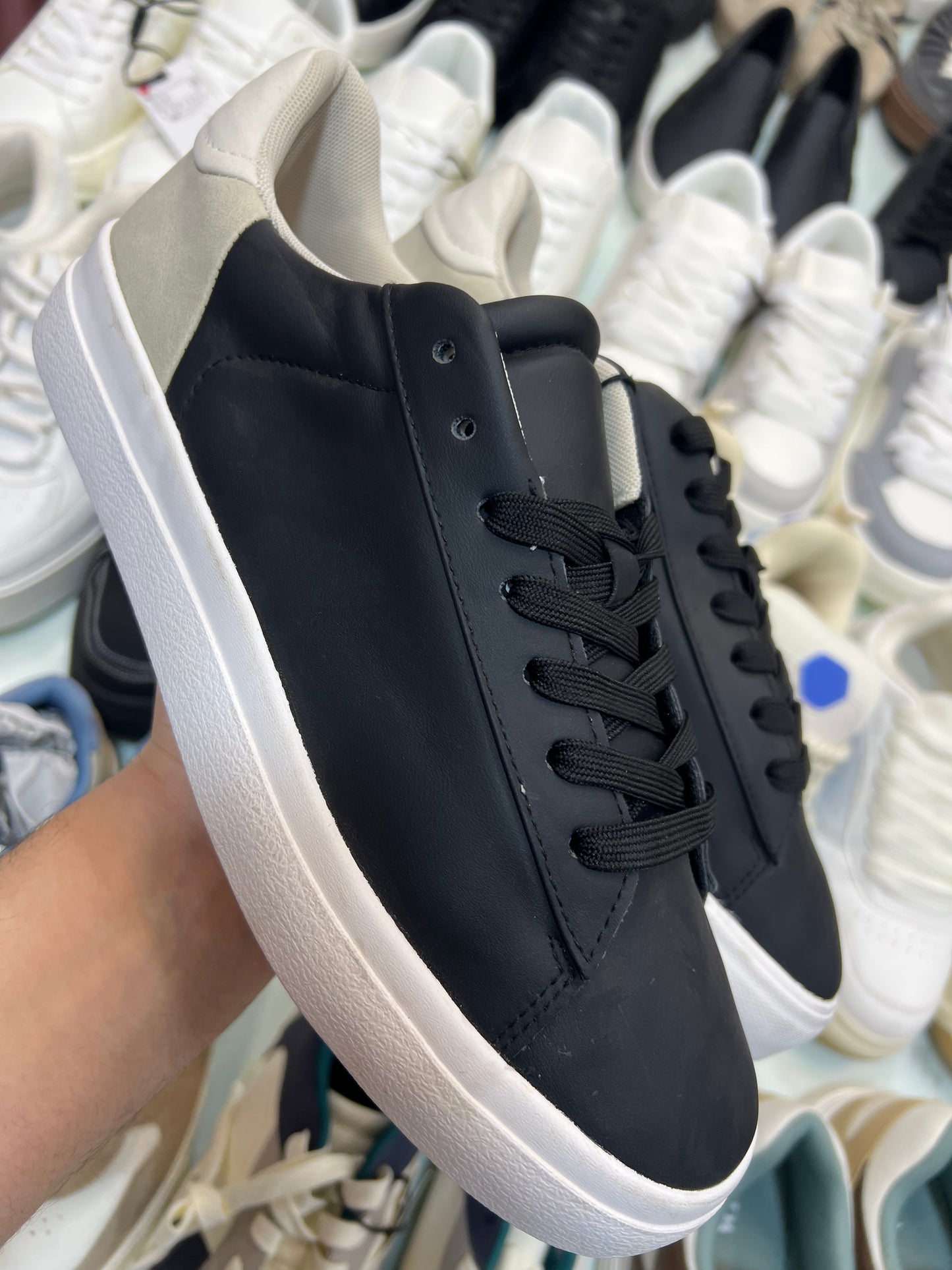 CONTRAST TRAINERS  ZARA