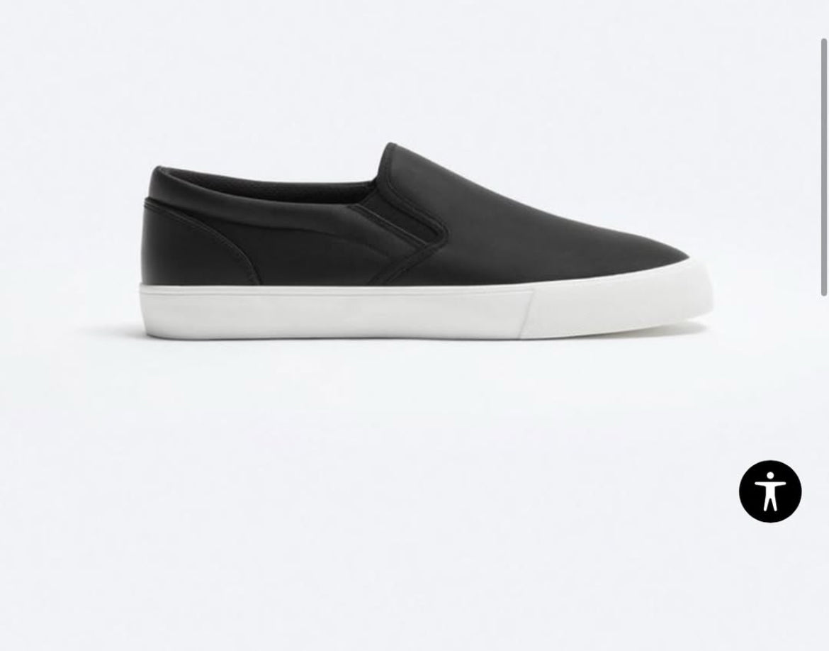 EMBOSSED TRAINERS  ZARA