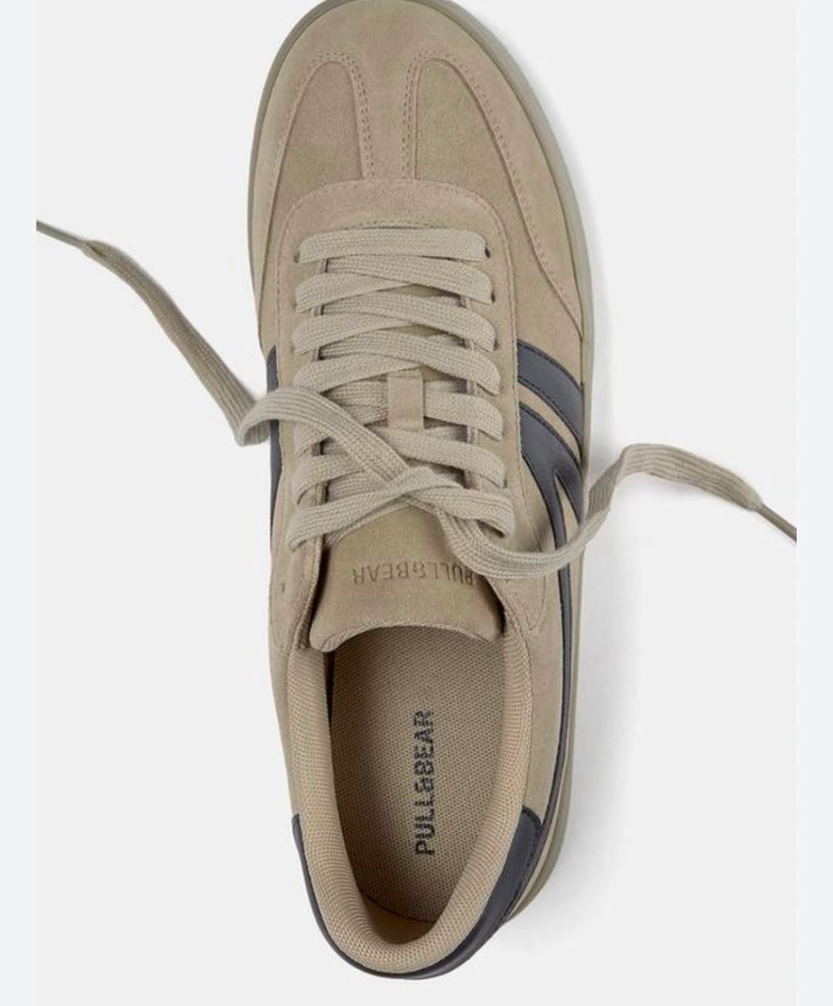 CASUAL LEATHER TRAINERS  ZARA